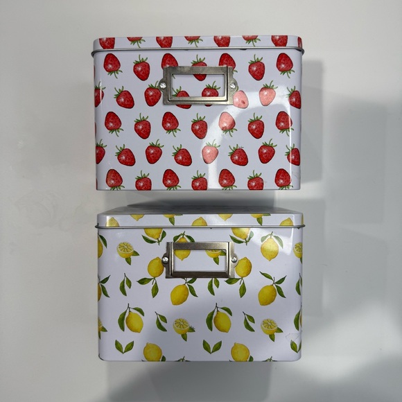 Rae Dunn Recipe Tin Box - Picture 4 of 4